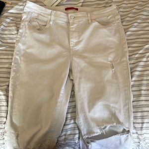 white jeans